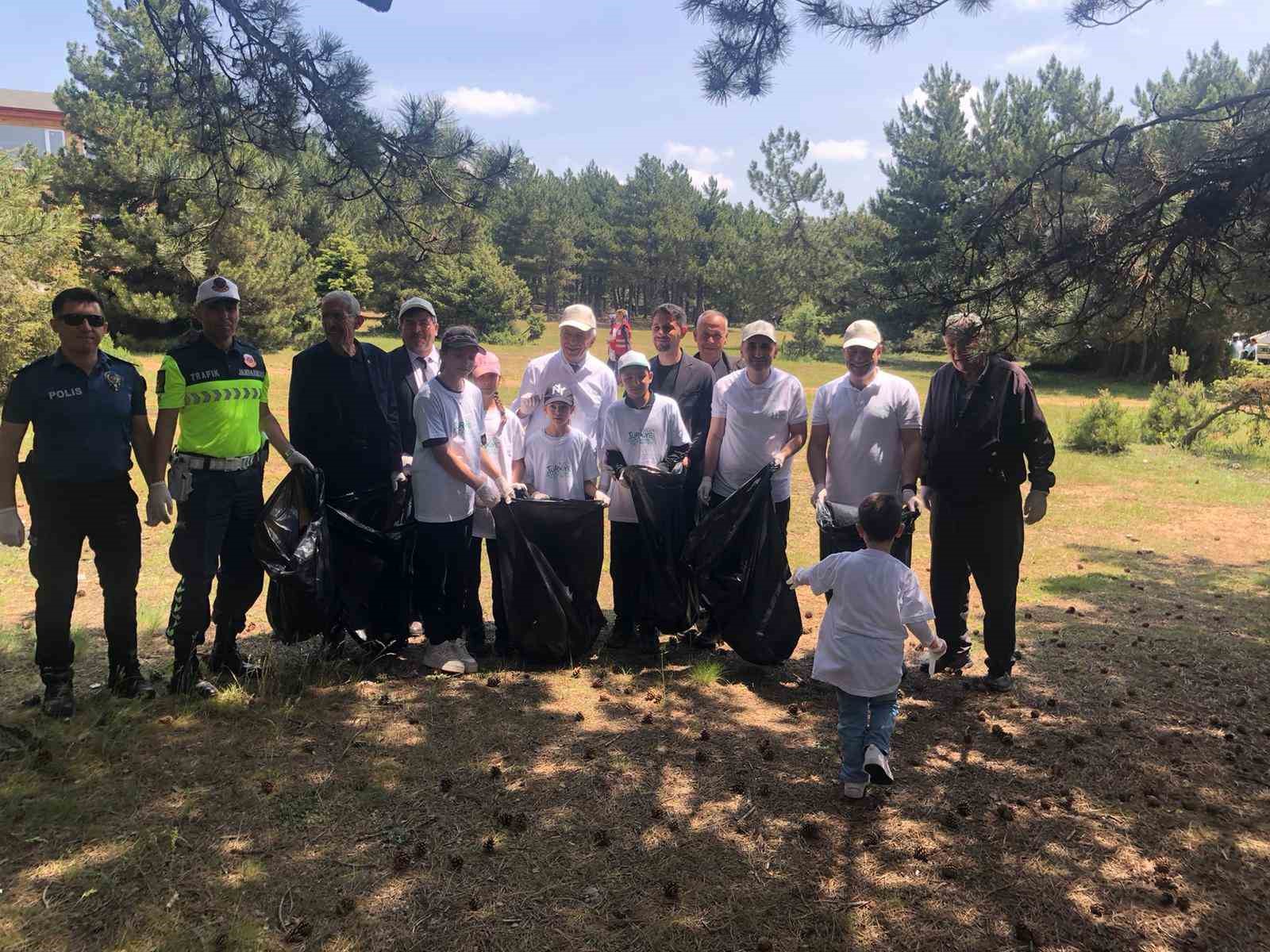 Hüyük’te öğrenciler temiz çevre için seferber oldu