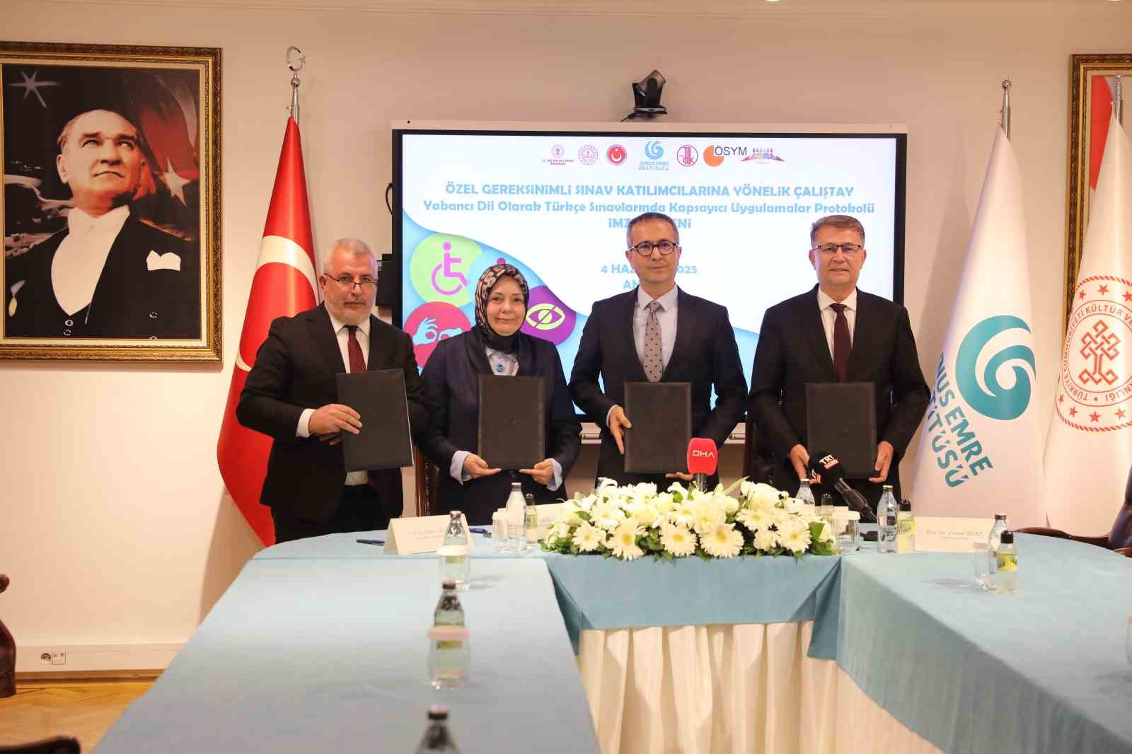 YEE, ÖSYM, MEB VE TDK’den iş birliği