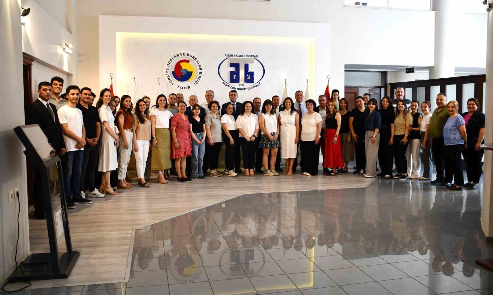 Aydın Ticaret Borsası bayramlaştı