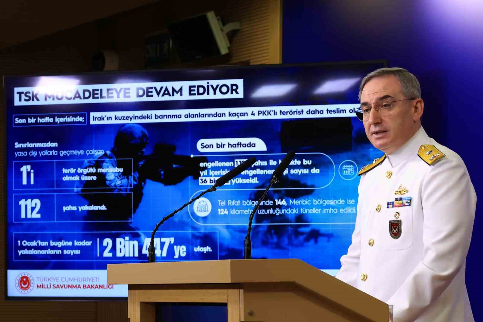 MSB kaynakları: "(Yunan Genelkurmay Başkanının Fener Rum Patriğine verdiği harita) Geçmişin mesaj vermek için araçsallaştırılması nostaljik bir avuntudan ibarettir"