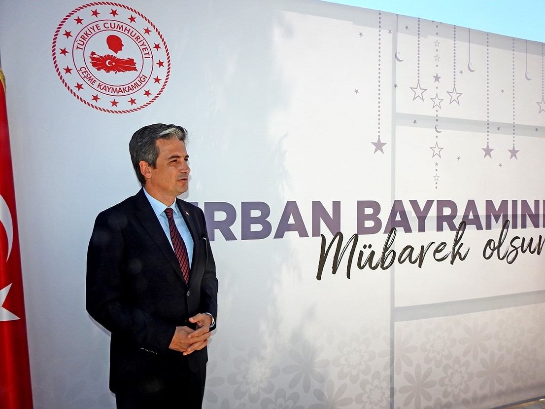 Çeşme’de Kurban Bayramı coşkusu resmi törenle başladı