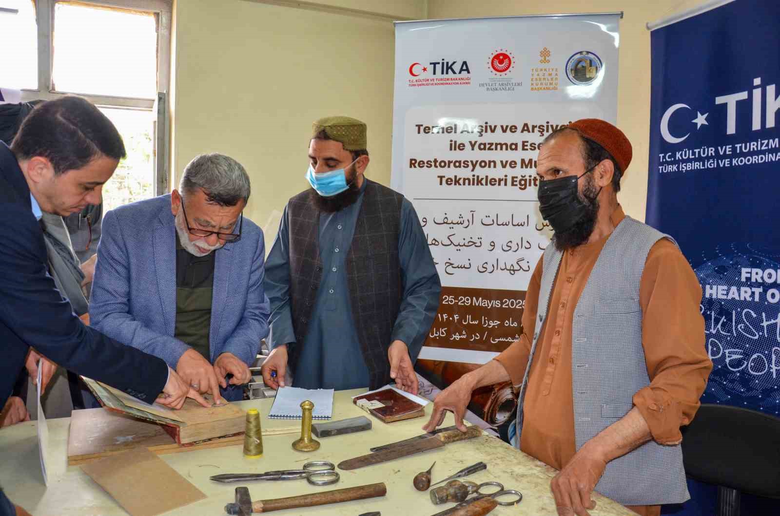 TİKA’dan Afganistan’da arşivcilik ve restorasyon eğitimi
