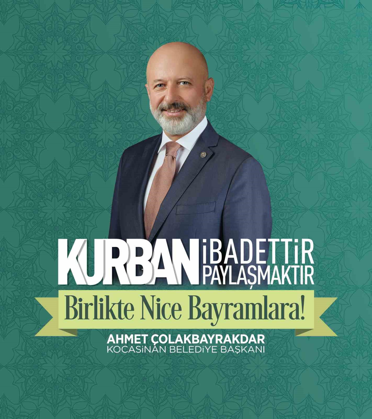 Kayseri protokol&uuml;nden Kurban Bayramı mesajları
