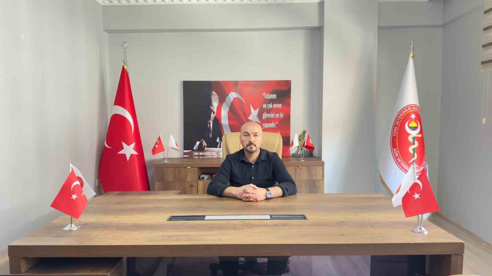 Ağrı Veteriner Hekimler Odası’ndan kurbanlık uyarısı: Küpesiz hayvan almayın