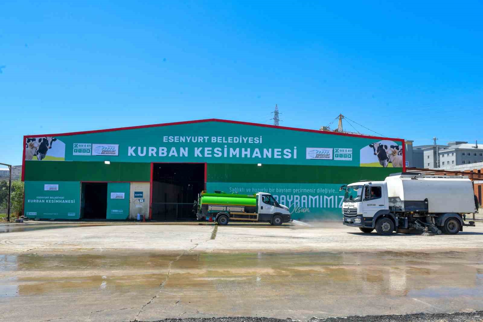 Esenyurt Belediyesi Kurban Bayramı’na hazır: 6 kapalı pazar ve 1 modern kesimhane hizmet verecek