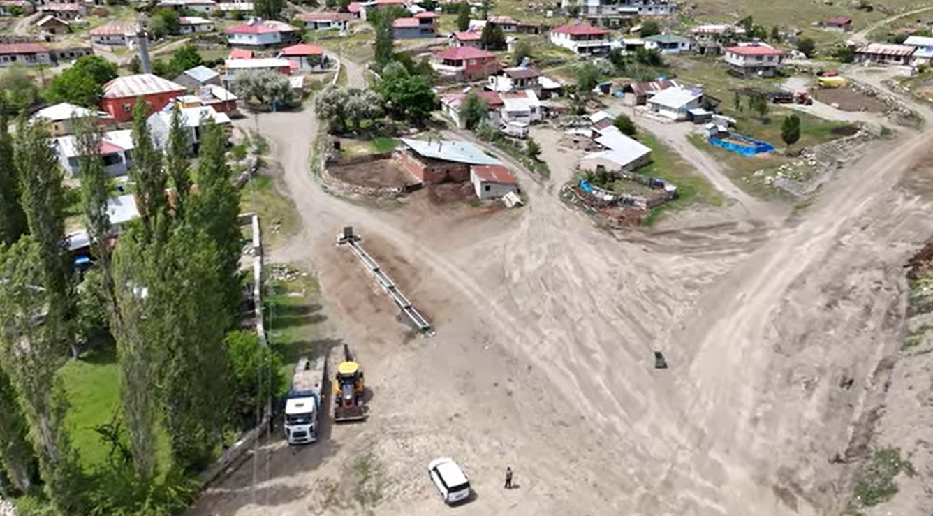 Şenkaya&rsquo;ya altyapı desteği
