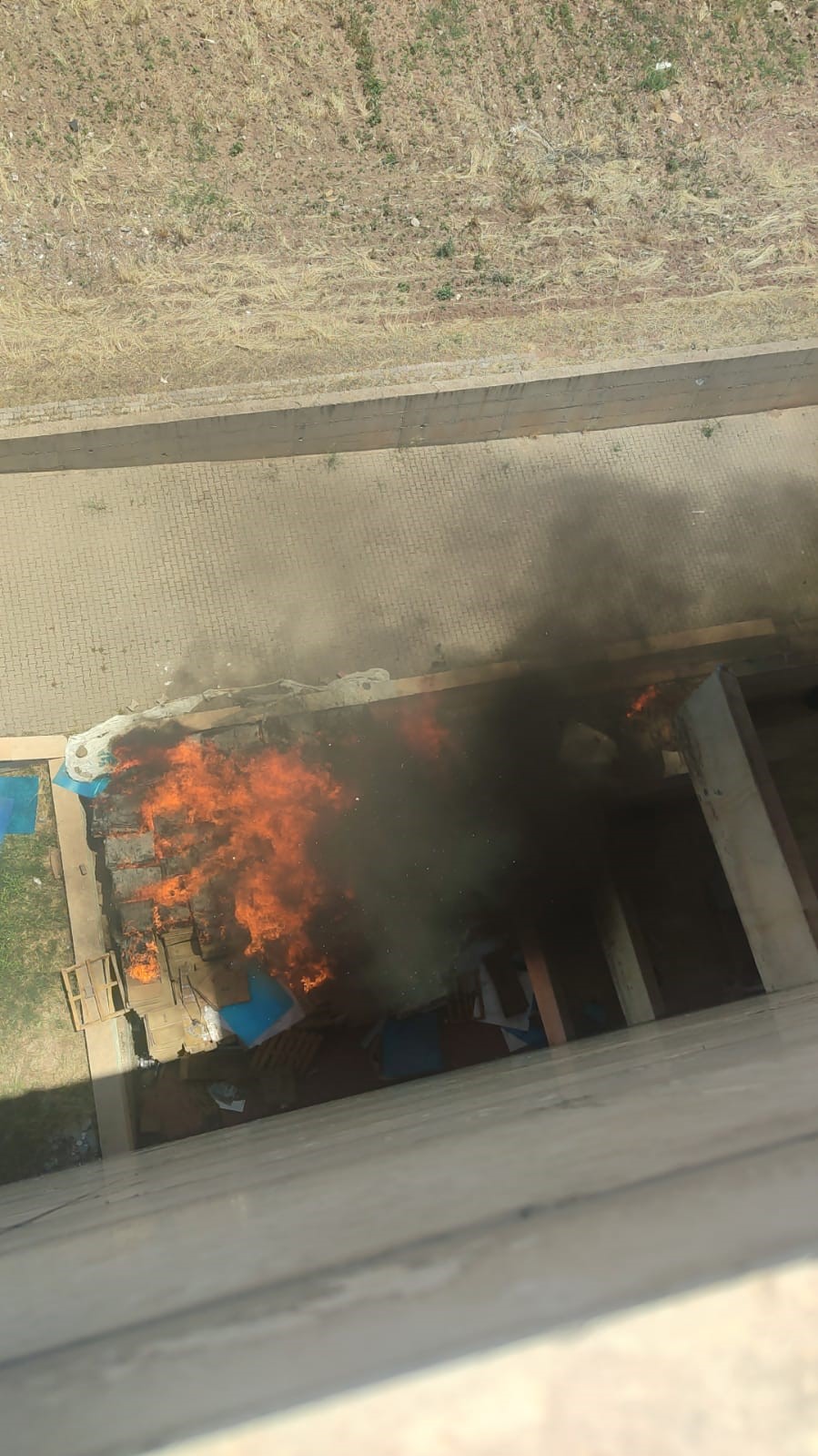 Dicle Teknokent binasında yangın
