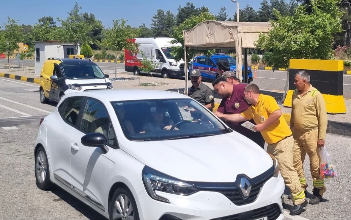 Bayram tatilcilerine ’broşürlü’ yangın uyarısı
