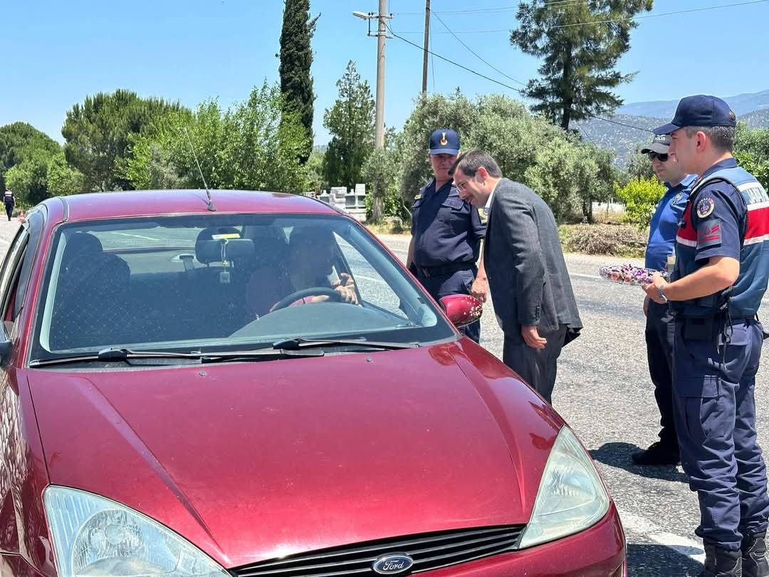 Kaymakam Polat bayram denetiminde