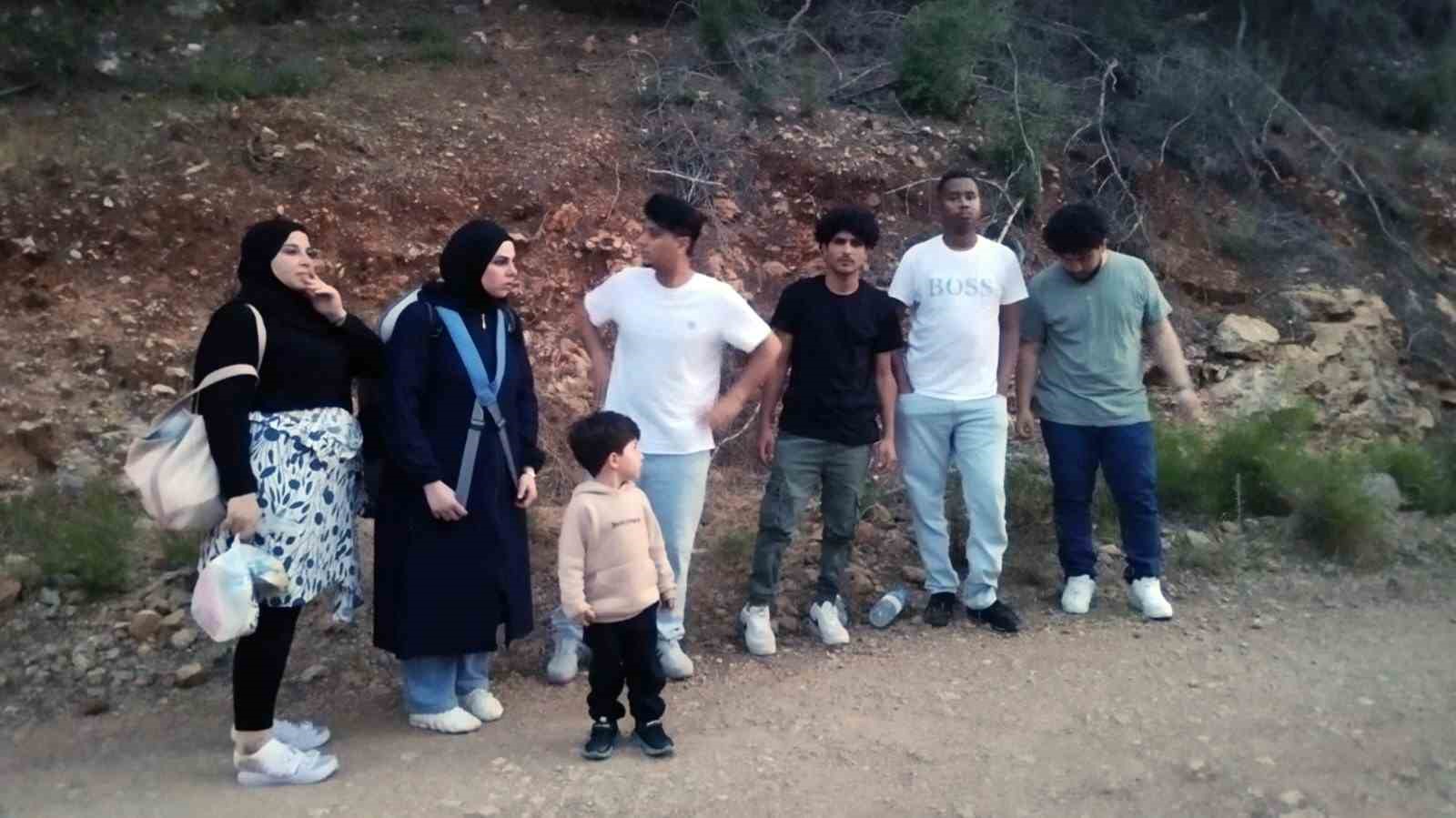 Fethiye’de 7 düzensiz göçmen yakalandı