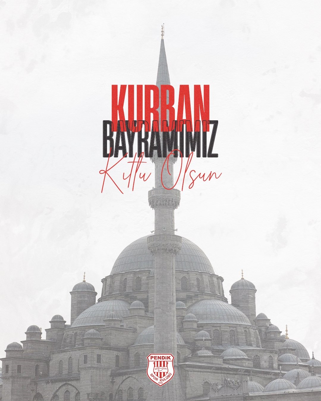 Spor camiasından Kurban Bayramı mesajları
