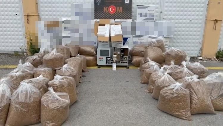 Kütahya’da kaçak tütün operasyonu: 5 şüpheli hakkında adli işlem başlatıldı
