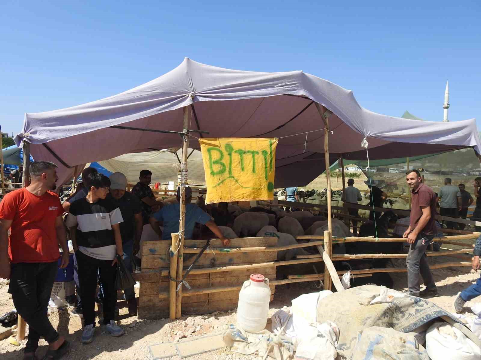 Kurban Bayramı’nın ilk günü hayvan pazarları dolup taştı