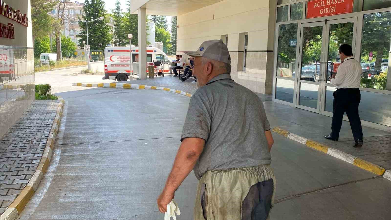 Acemi kasaplar acil servisin yolunu tuttu