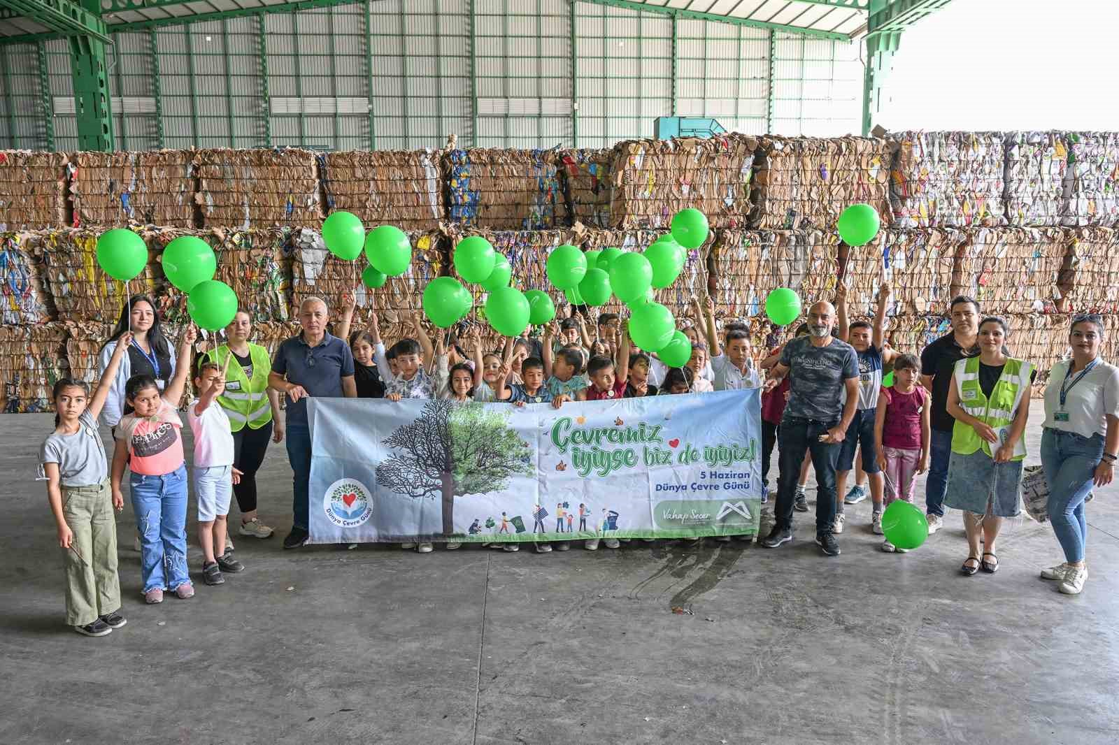Mersin’de geri dönüşüm için farkındalık etkinliği
