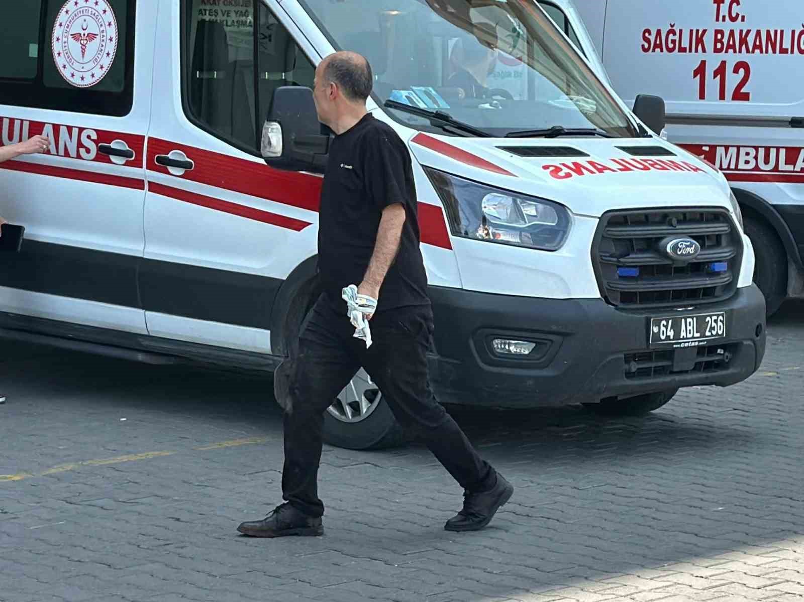 Uşak&rsquo;ta acemi kasaplar hastanenin yolunu tuttu
