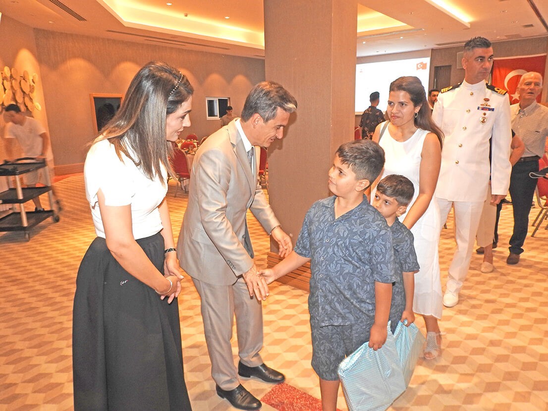 Çeşme Kaymakamı Maraşlı’dan bayramda anlamlı buluşma