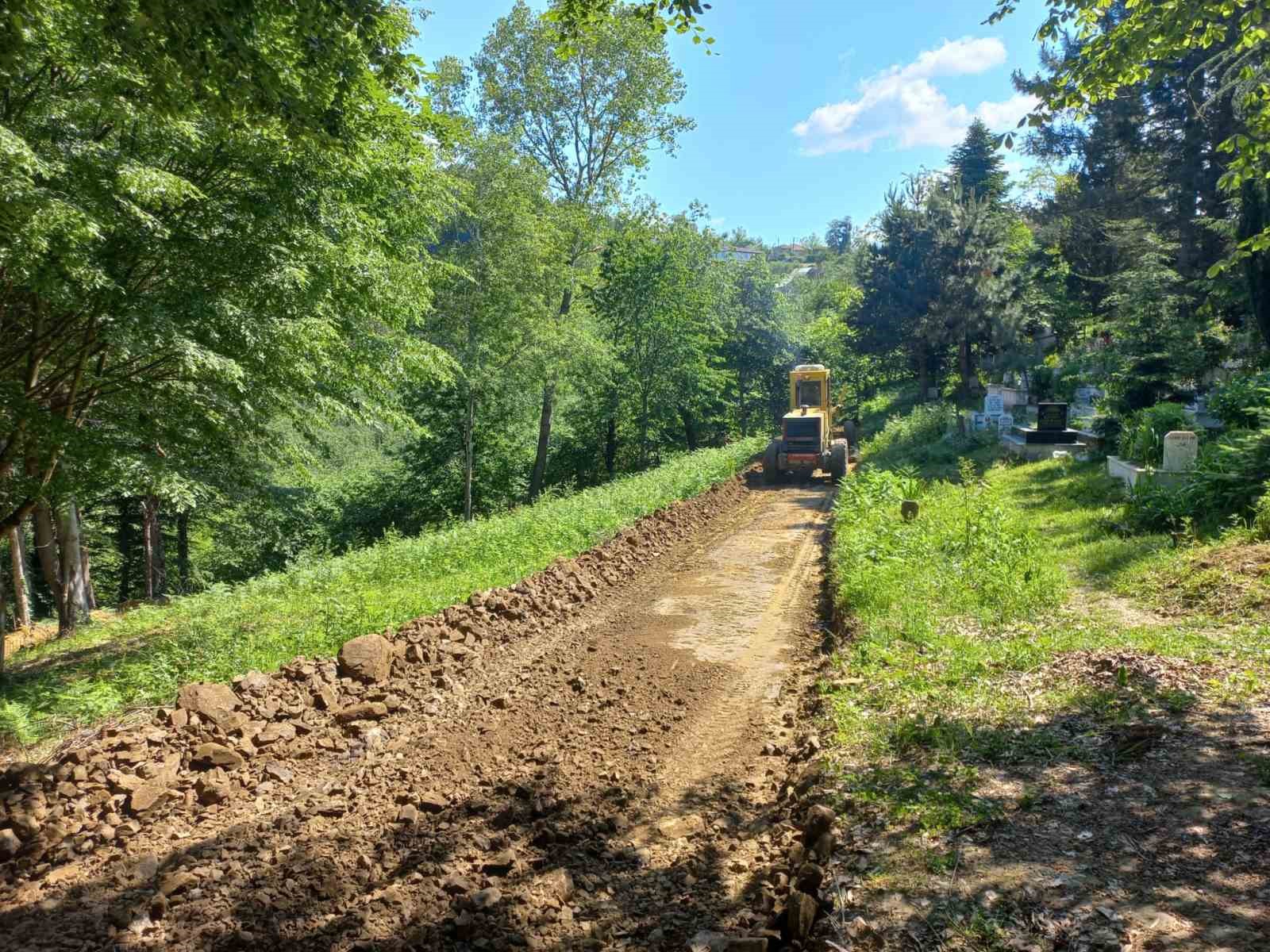 K&ouml;y alanlarına yeni yollar a&ccedil;ılıyor
