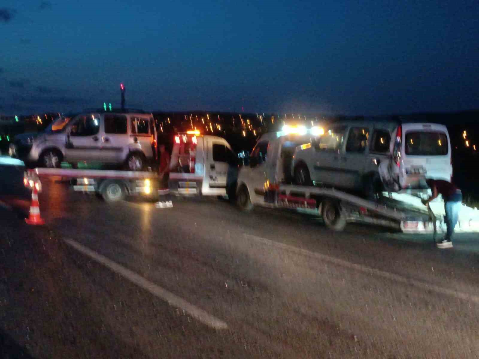 Ankara&rsquo;da zincirleme trafik kazası: 1 yaralı
