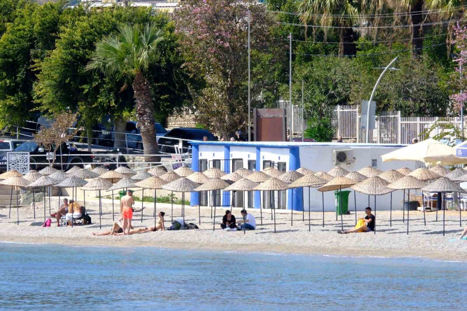 Bodrum’da halk plajları sezona hazır