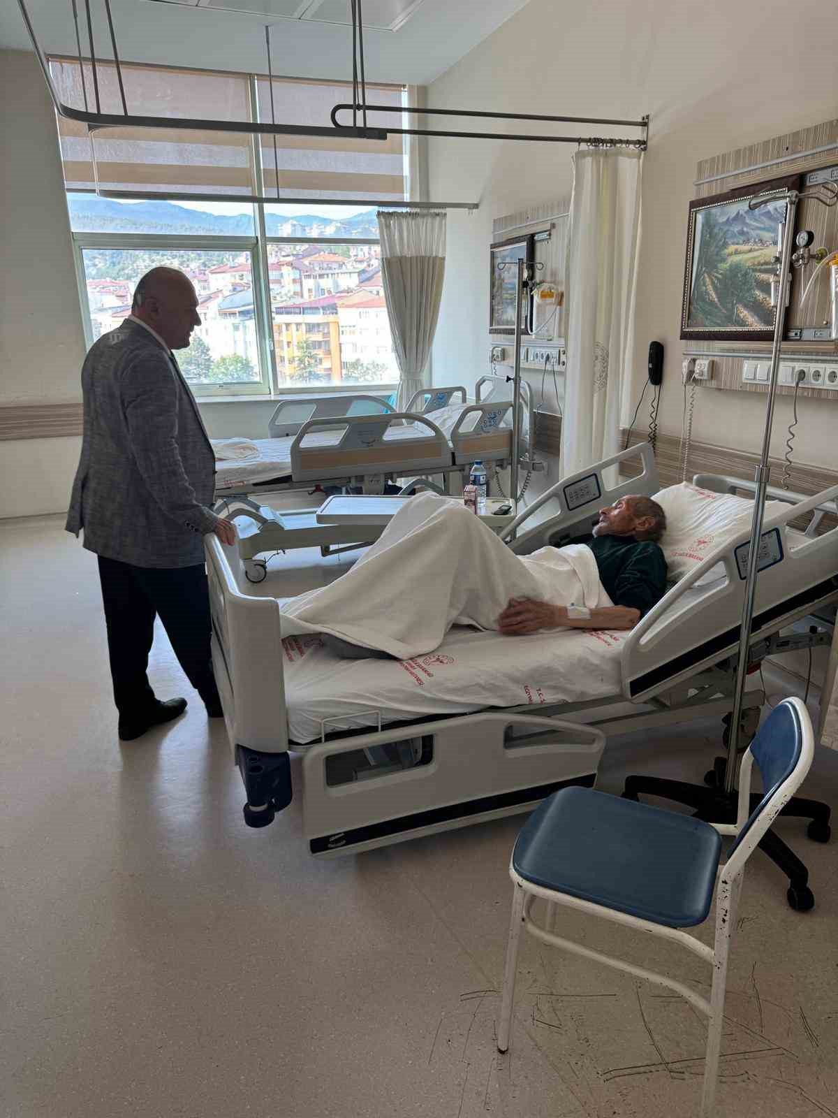 Karabük’te tedavi gören hastalar unutulmadı