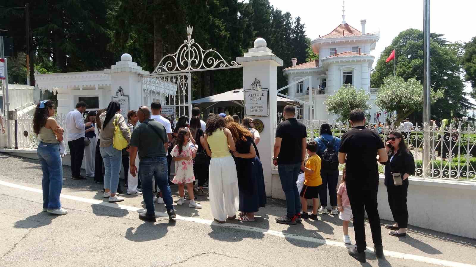 Kurban Bayramında Trabzon’da tarihi yerlere yoğun ilgi