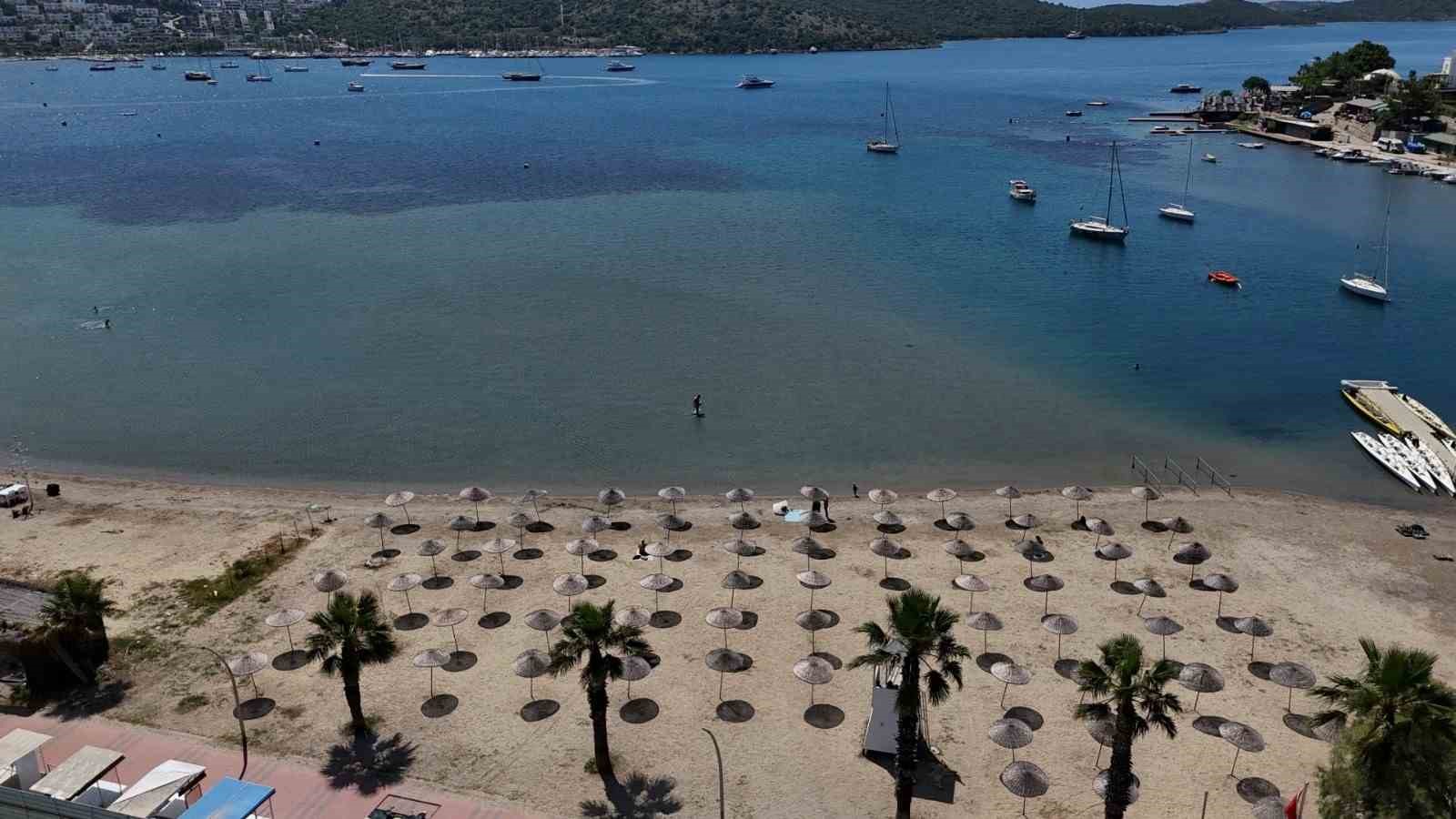 Bodrum’da halk plajları sezona hazır