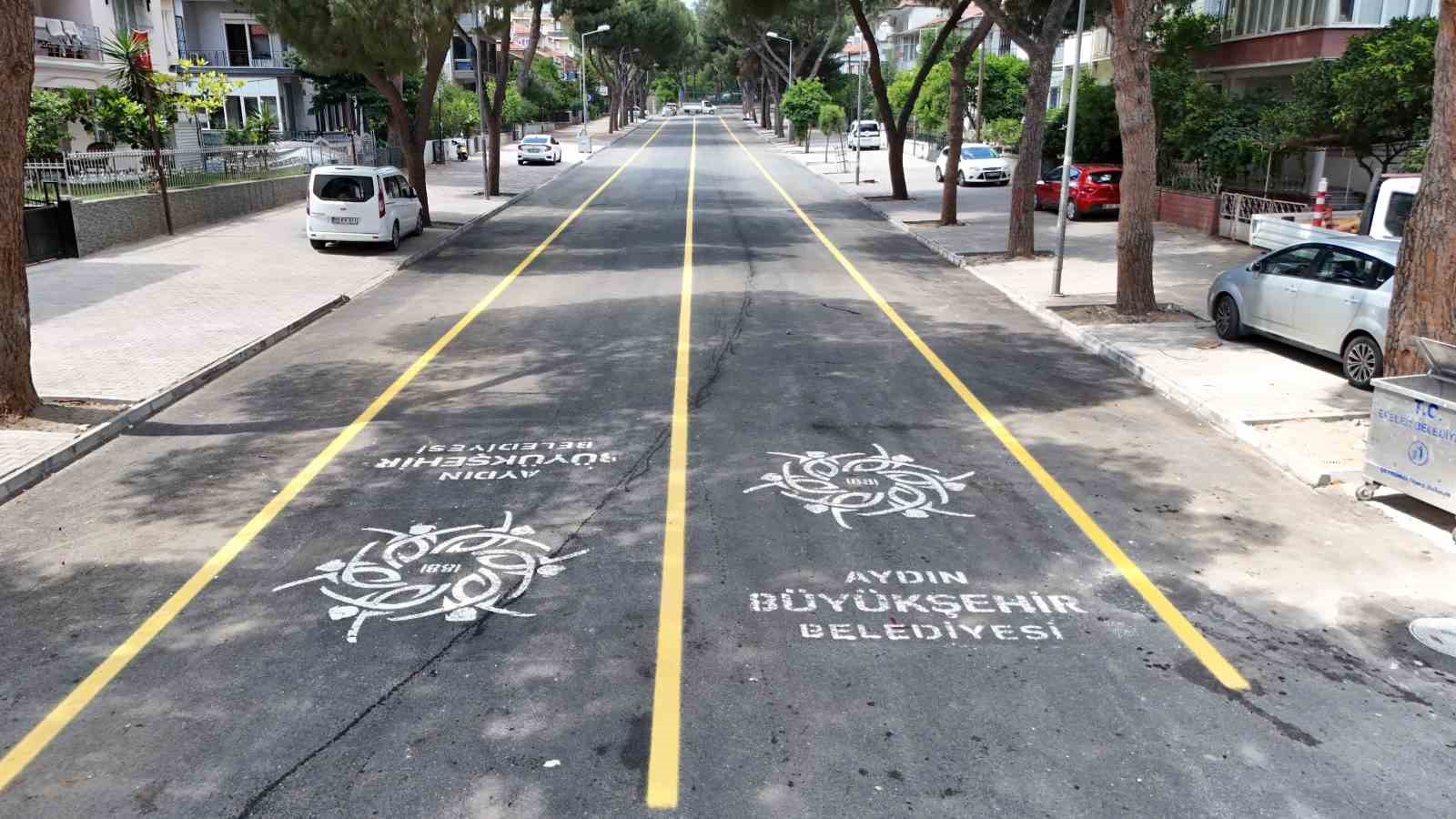 Aydın B&uuml;y&uuml;kşehir Belediyesi&rsquo;nin yol &ccedil;alışmaları hız kesmeden s&uuml;r&uuml;yor
