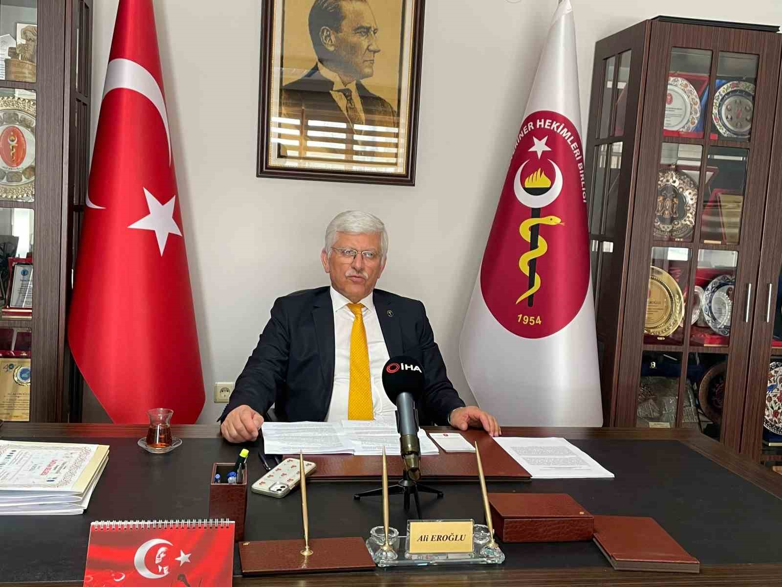 TVHB Merkez Konseyi Başkanı Eroğlu: "Dünyada her yıl 600 milyona yakın insan beslenme yetersizliğinden hayatını kaybediyor"