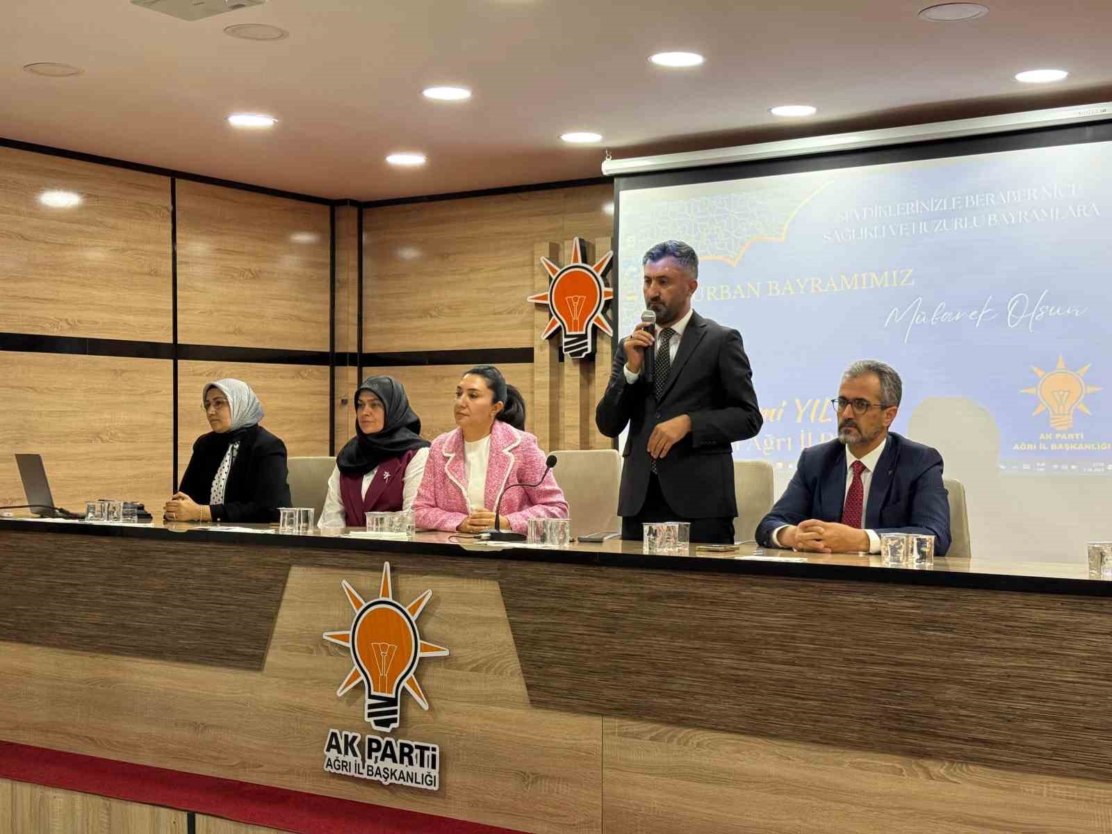 Cumhurbaşkanı Erdoğan, AK Parti Ağrı teşkilatının bayramını telefonla kutladı