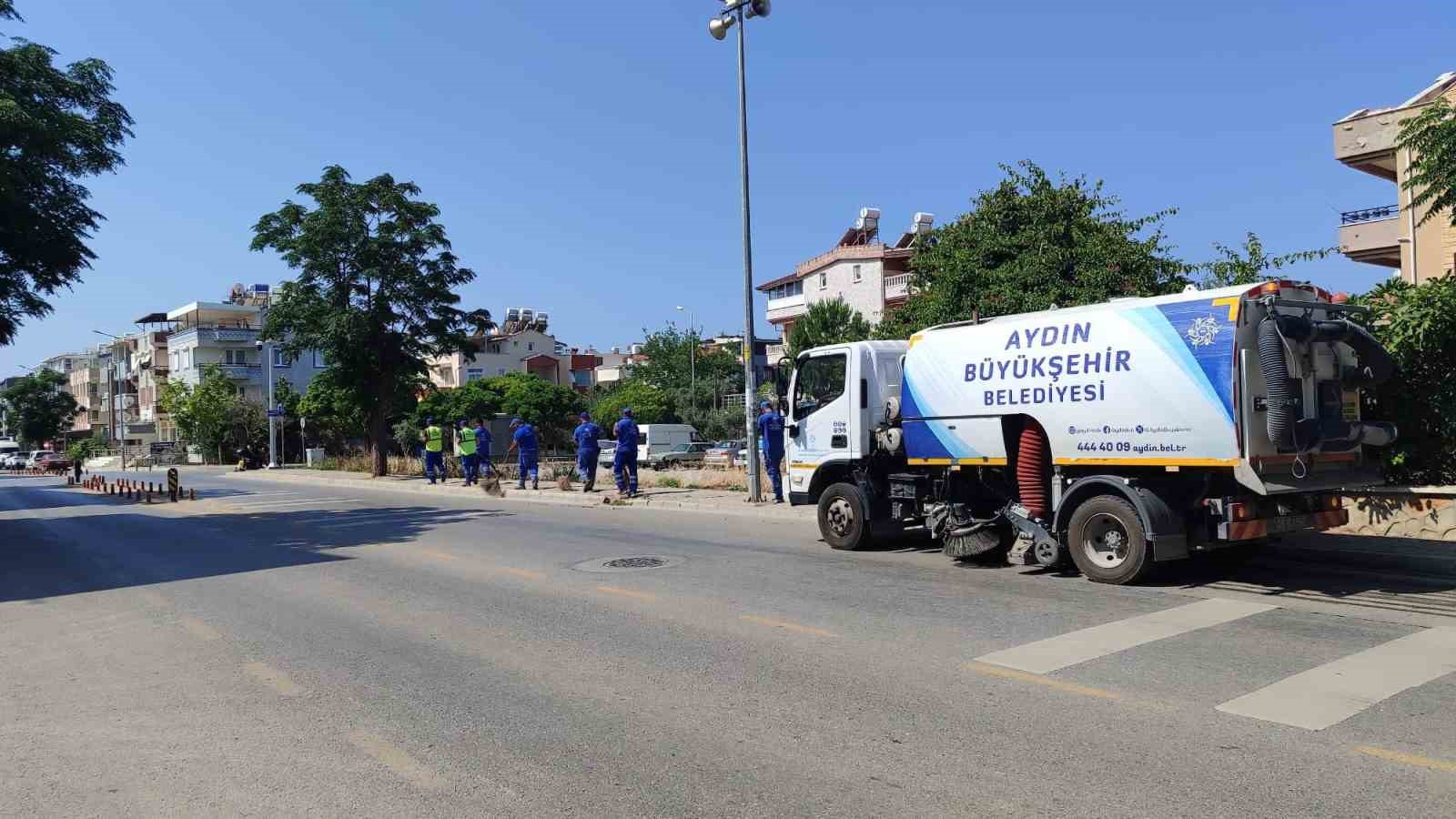 Başkan Çerçioğlu’nun çalışmaları ile Kuşadası ve Didim pırıl pırıl oluyor