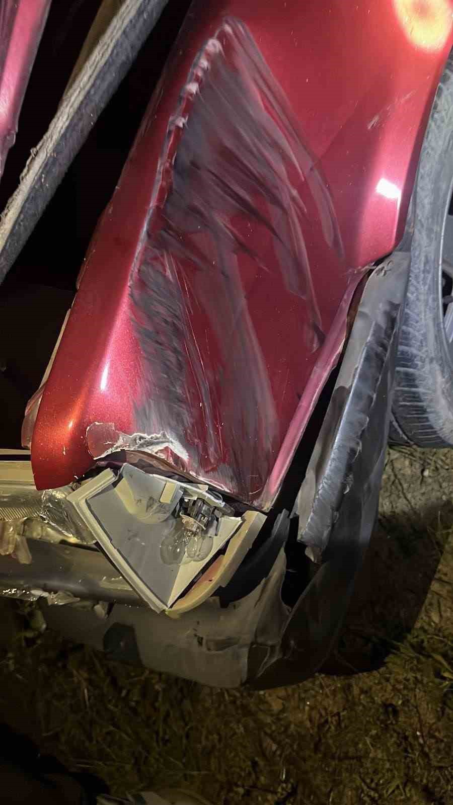 Kazaya neden olup olay yerinden kaçan sürücü, jandarma ekiplerinden kaçamadı