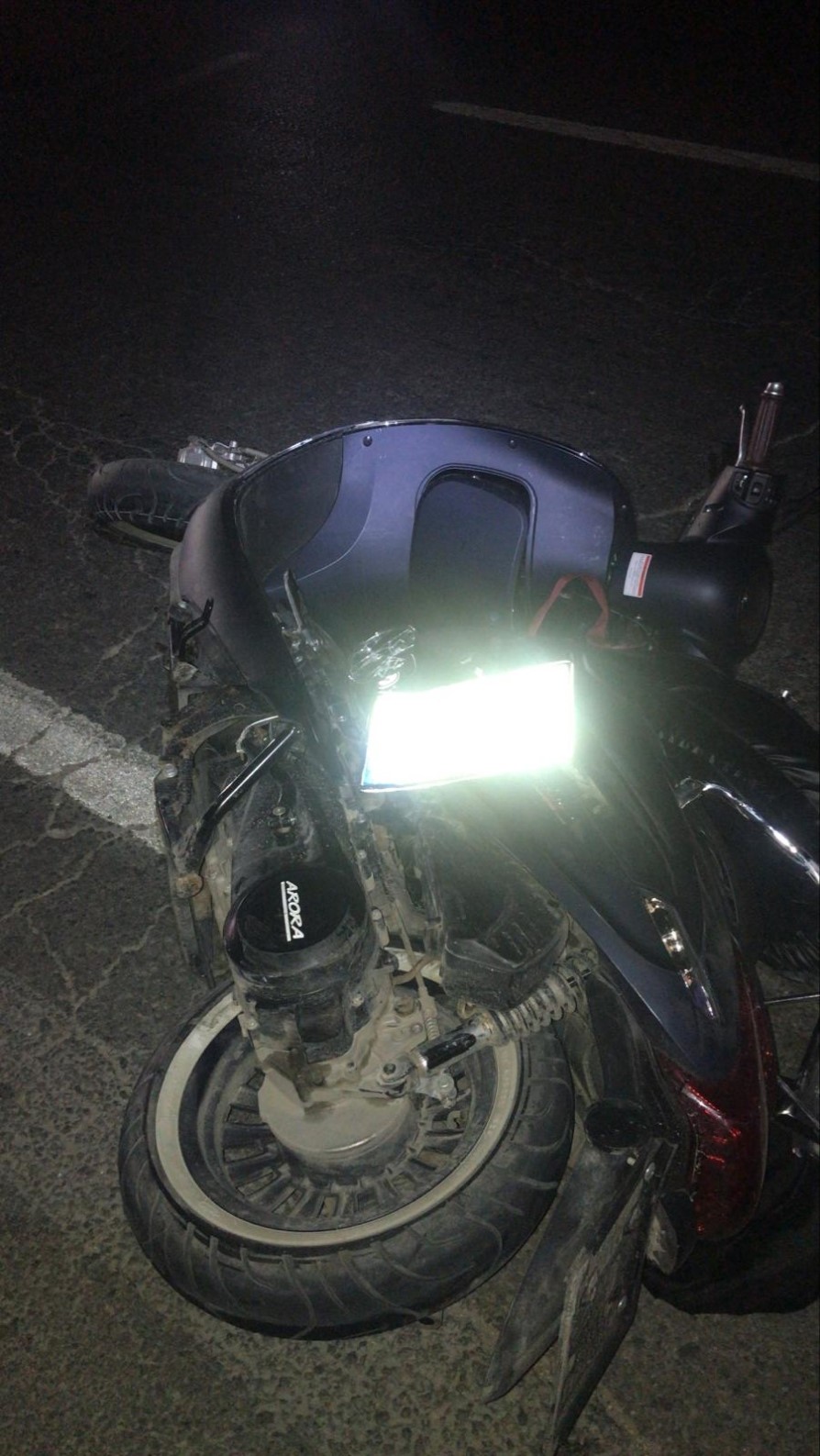 Minibüsün arkadan çarptığı motosikletli genç kadın hayatını kaybetti