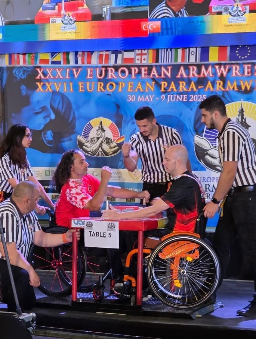 Avrupa Bilek Güreşi Şampiyonası’nda Bağcılar rüzgarı