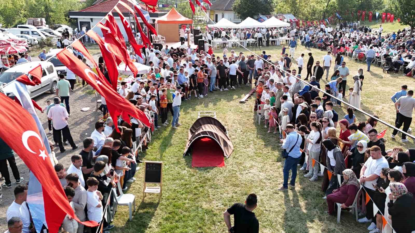 İstanbul’un stresini bayramda köylerinde böyle attılar
