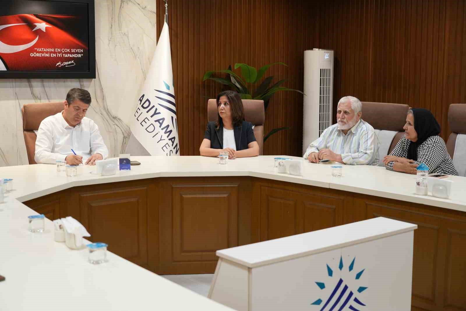 Kent Konseyi&rsquo;nden Başkan Tutdere&rsquo;ye bayram ziyareti
