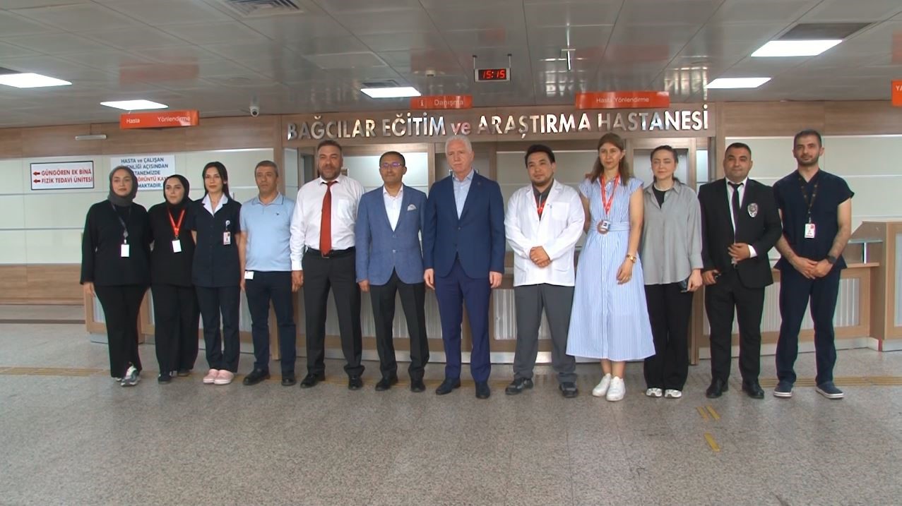 Vali Gül’den Bağcılar Eğitim ve Araştırma Hastanesi’ne bayram ziyareti