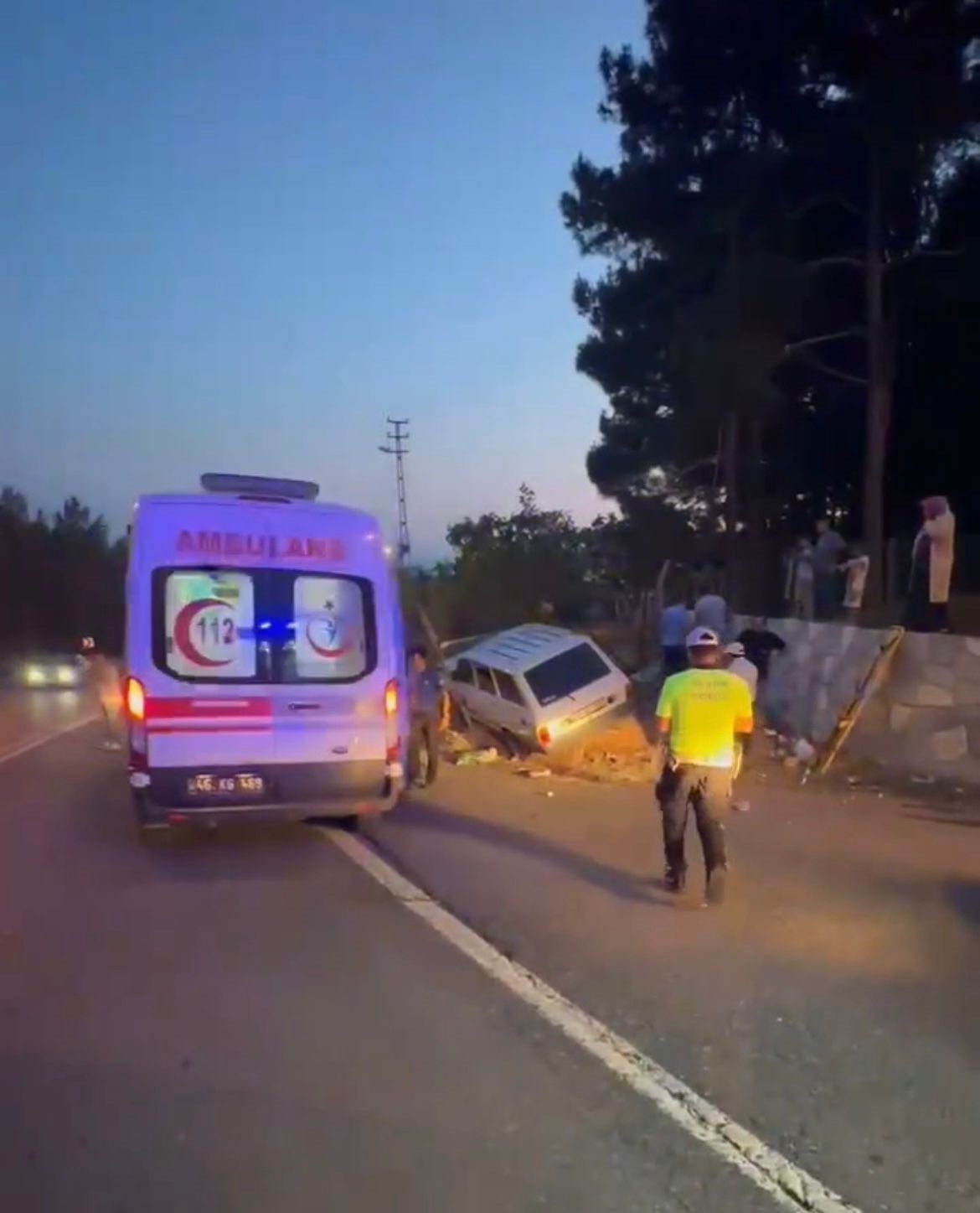 Kahramanmaraş'ta trafik kazası sonucu 7 kişi yaralandı - İHA