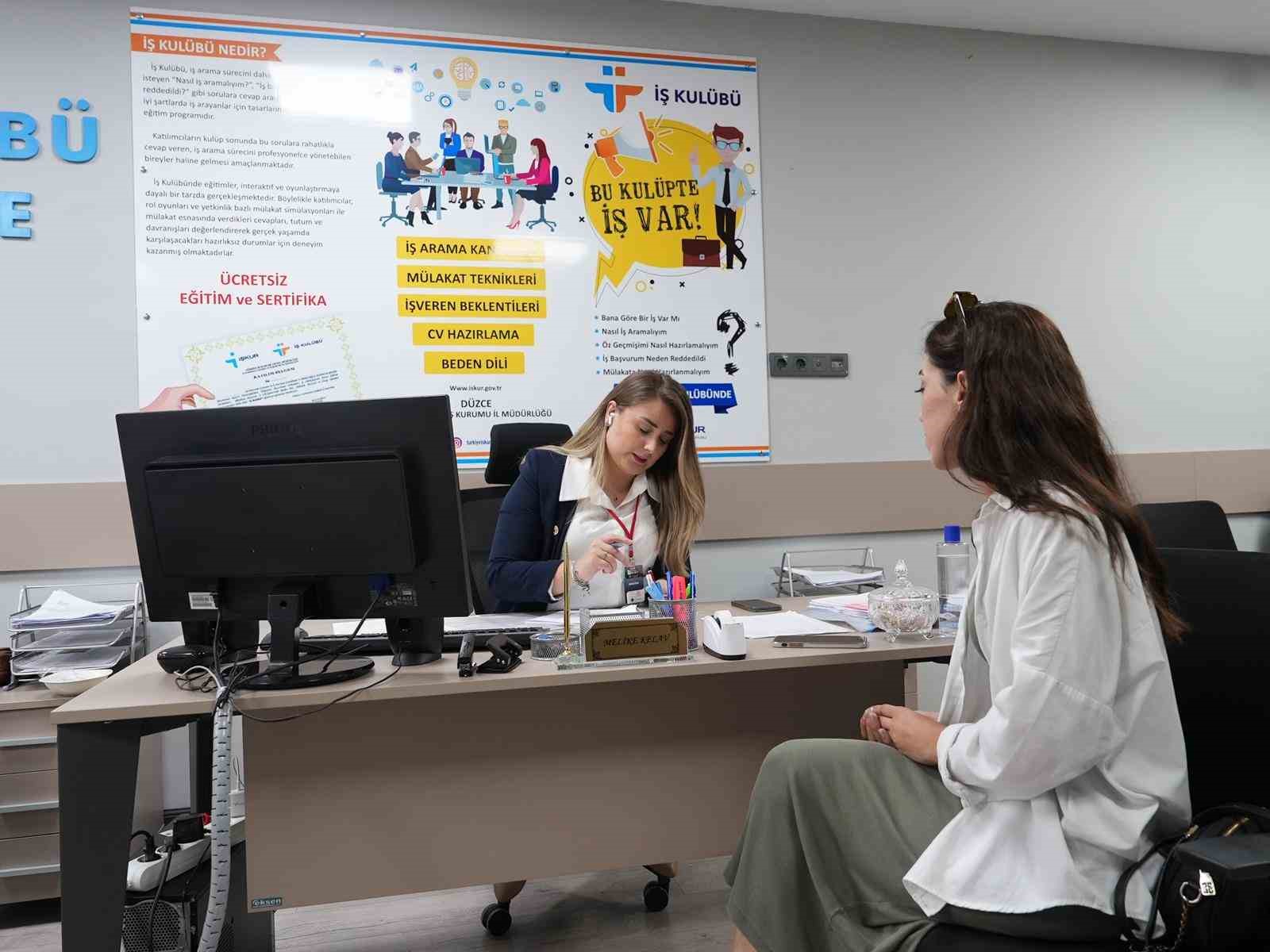 2 bin 500 kişi iş buldu