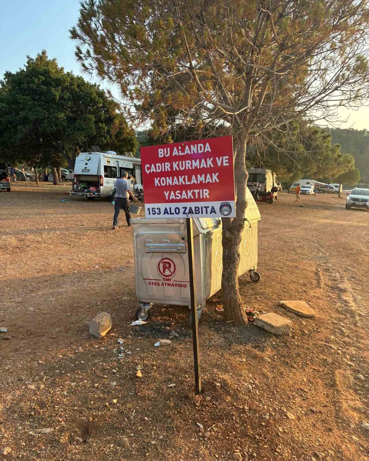 Didim Belediyesi çevreyi kirletenleri affetmedi
