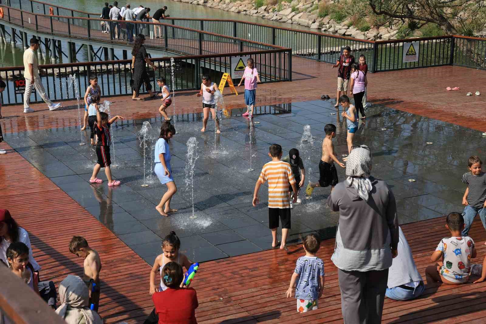 Zincidere Mesire Alanı bayramın gözde mekanı oldu