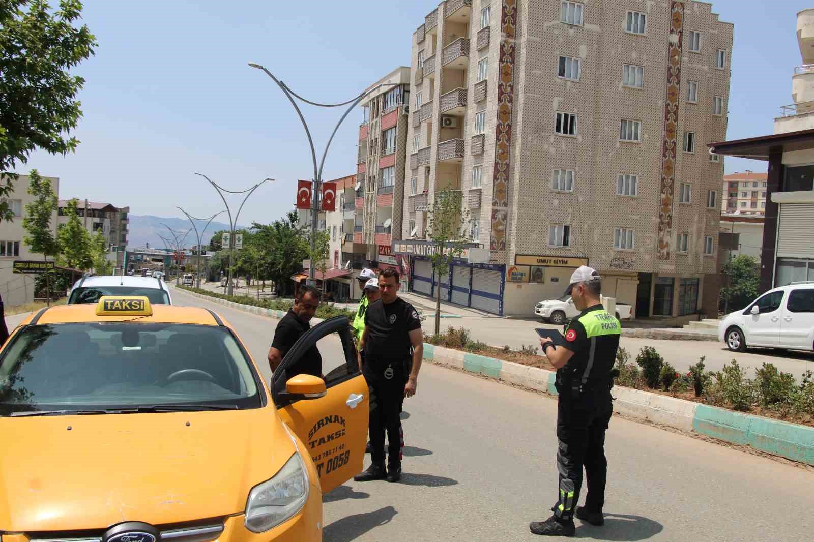 Şırnak’ta Kurban Bayram’ında trafik ve asayiş uygulaması