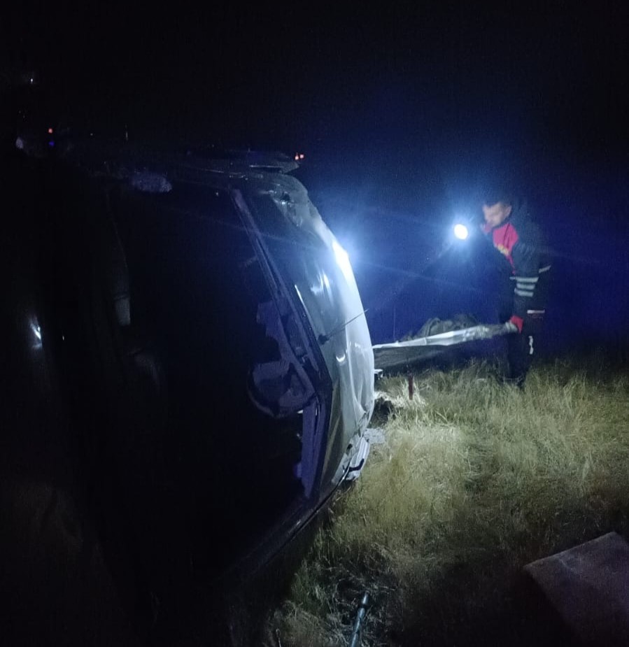 Van&rsquo;da otomobil takla attı: 4 yaralı
