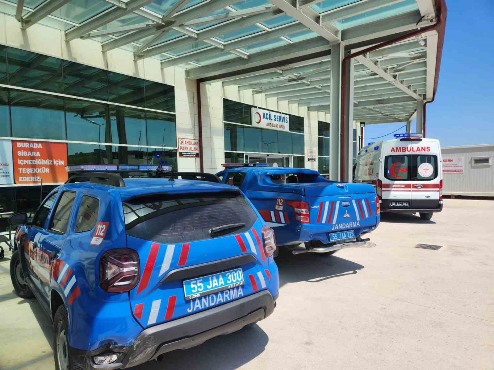 Samsun&rsquo;da trafik kazası: 5 yaralı

