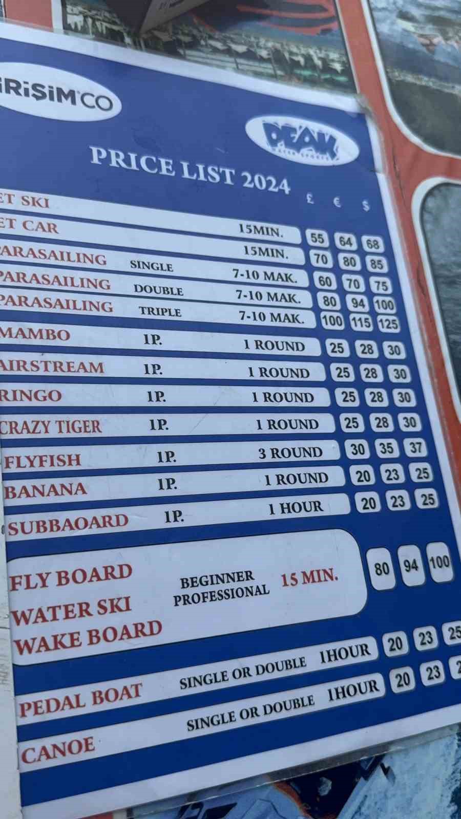 Marmaris&rsquo;te su sporlarına bayram dopingi
