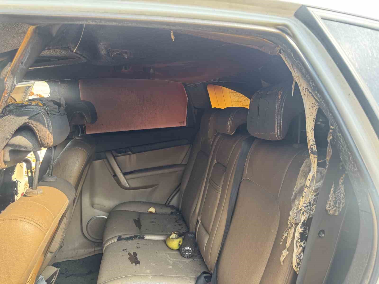 Antalya&rsquo;da seyir halindeki cip alev aldı
