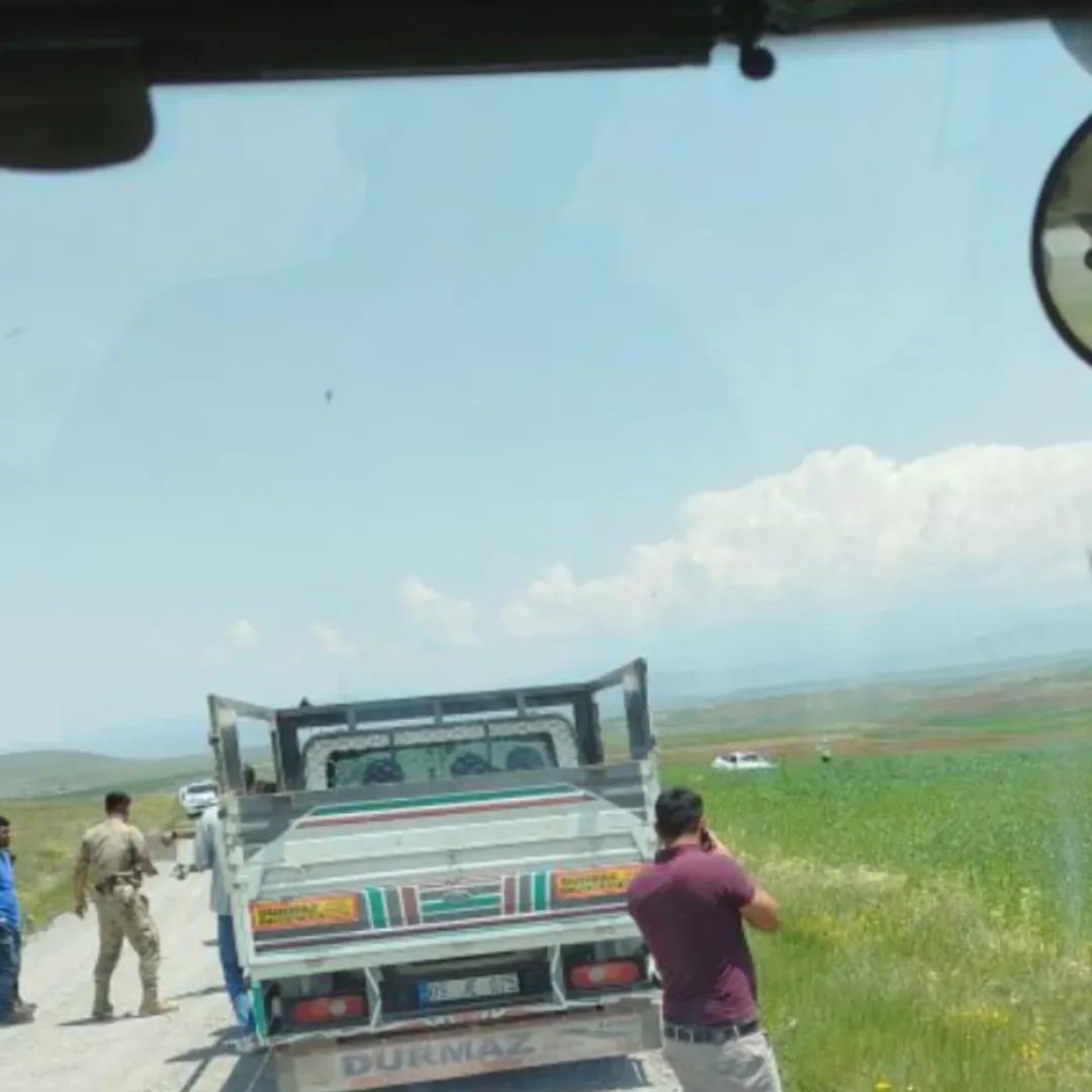 Tutak&rsquo;ta trafik kazasi iki kişi yaralandı
