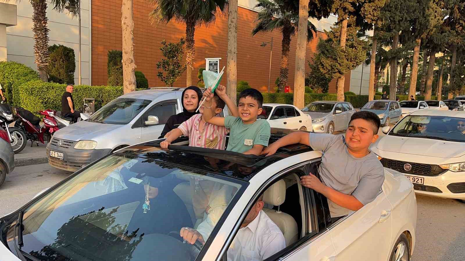 Osmaniye’de, Filistin’e destek konvoyu düzenlendi