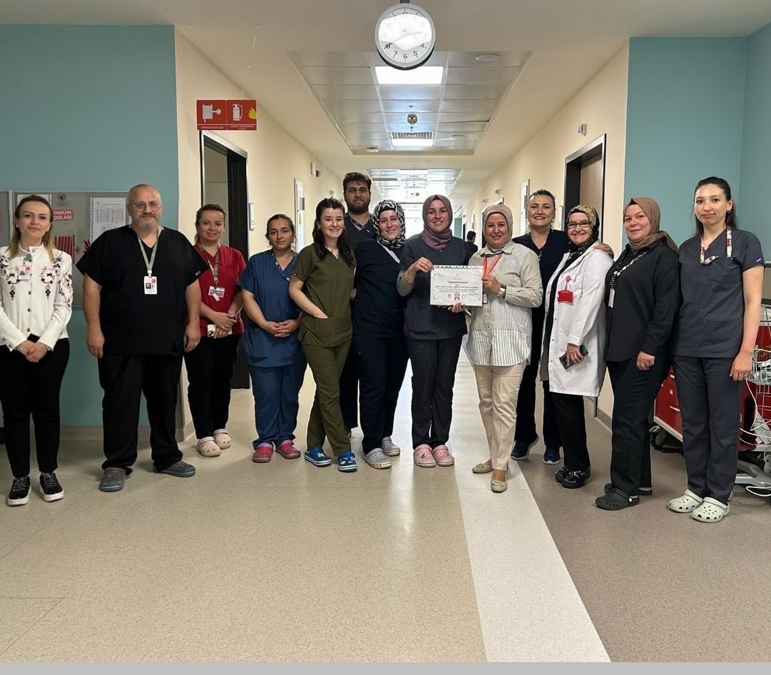 Kütahya Şehir Hastanesi’nde el hijyeni teşekkürü