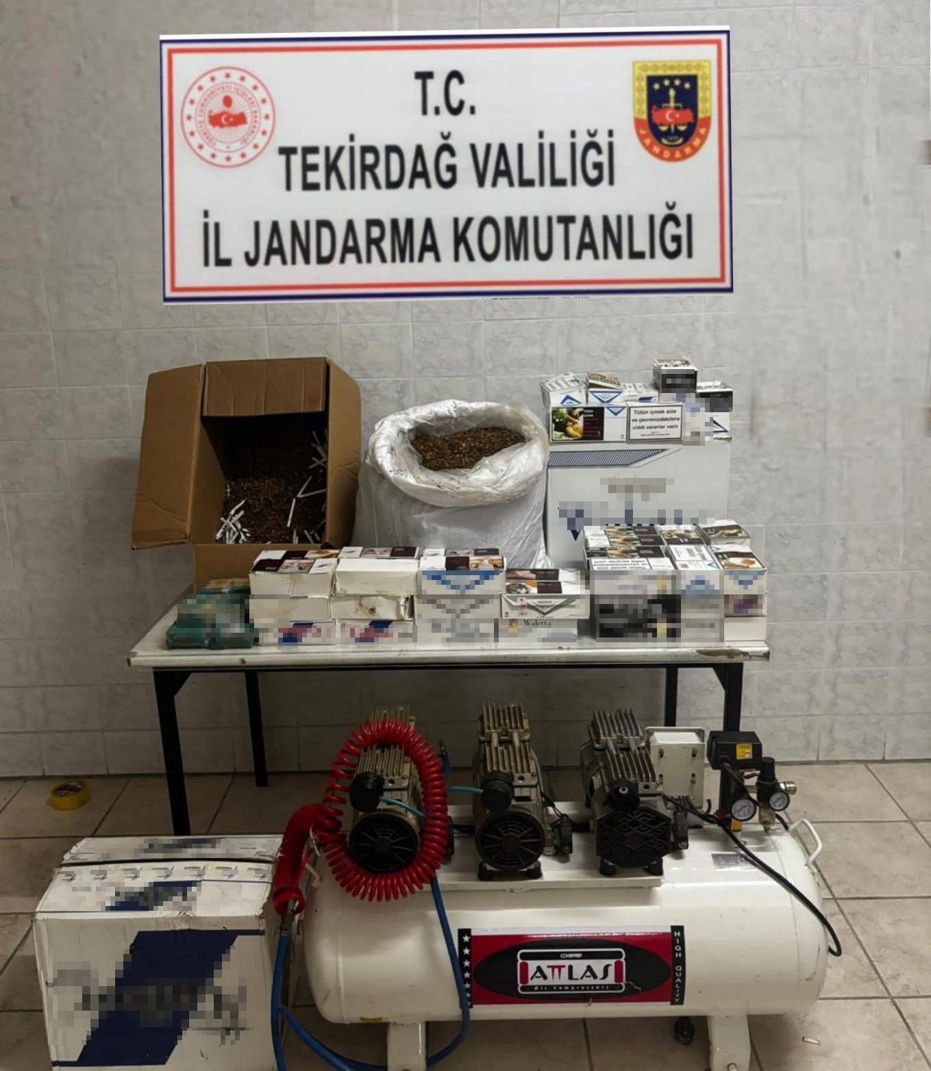 Tekirdağ&rsquo;da jandarmadan ka&ccedil;ak&ccedil;ılık ve uyuşturucu operasyonları
